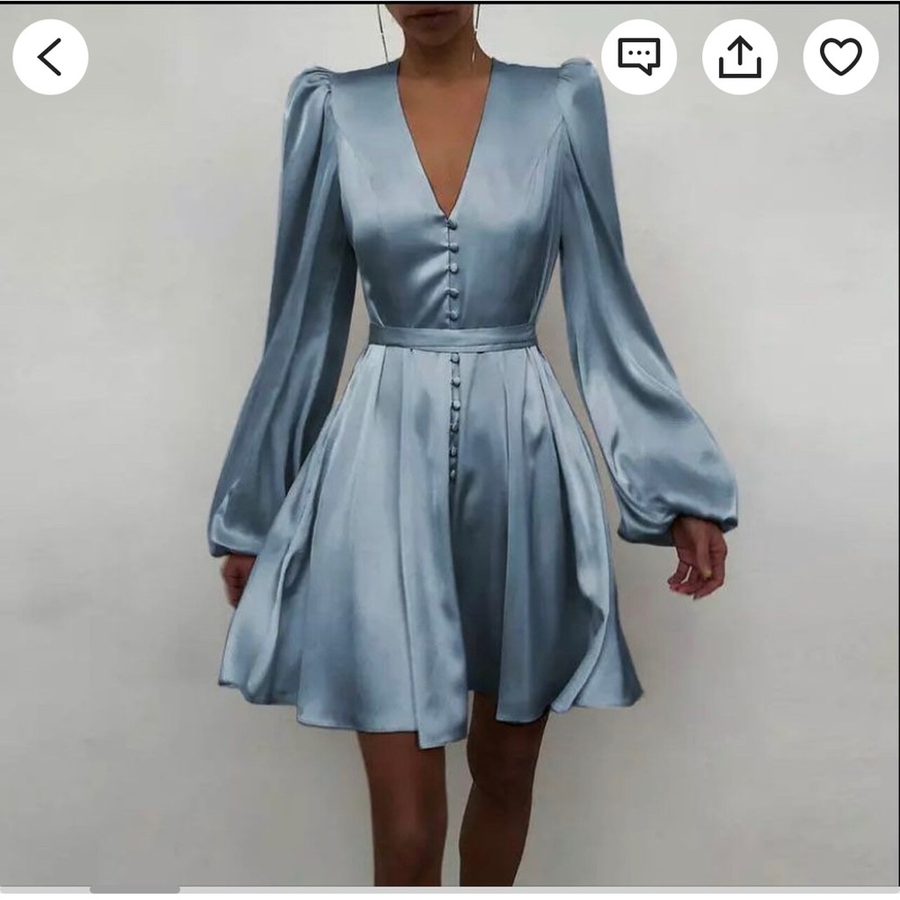 Blue Parisian Dress Sz Small